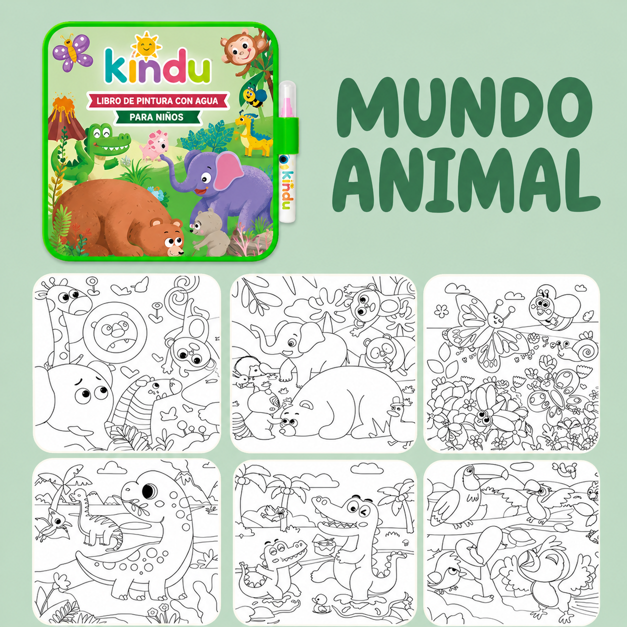 Libro Mágico al Agua | Menos pantalla más diversión