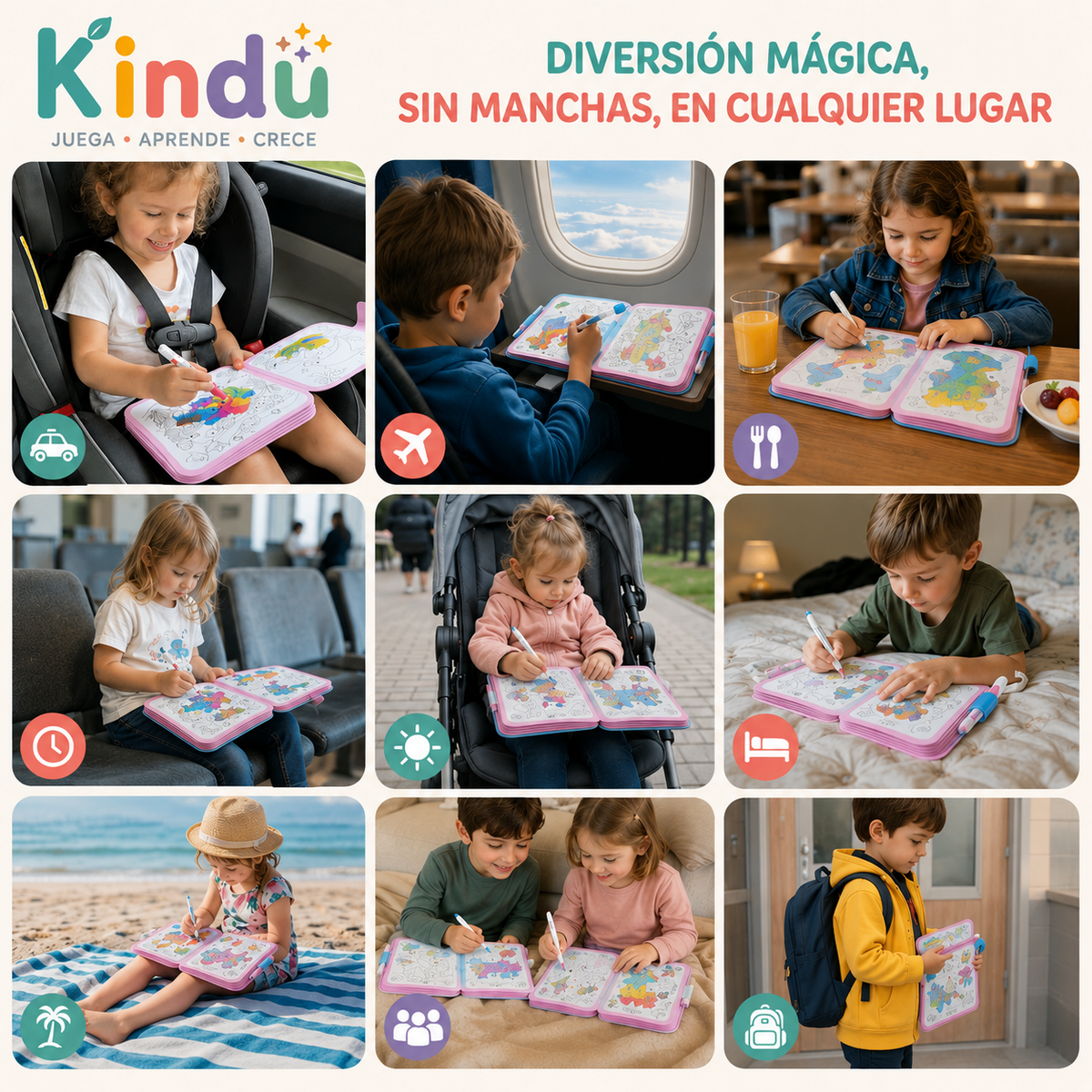 Libro Mágico al Agua | Menos pantalla más diversión